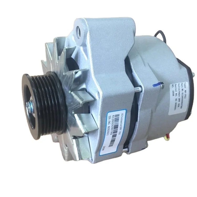 Spare parts Weichai Engine alternator 612600090789 for chinese heavy  truck shacman sinotruk