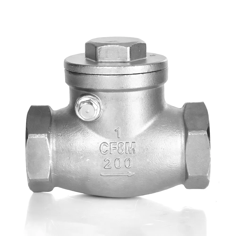 BSP-Schwenkrückschlagventil mit Innengewinde – SS304/316L, Rückschlagventil für 1/4"&1/2"&3/4"&1"&1-1/4"&1-1/2"&2" Homebrew/Industrie – Detail 4