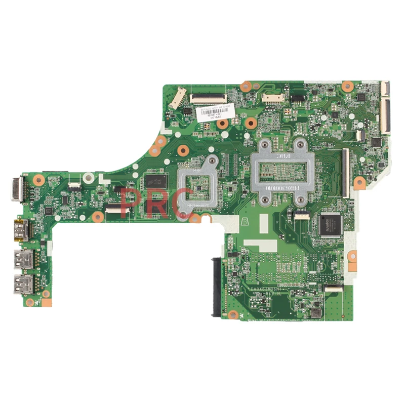 Imagem -05 - Placa-mãe Portátil para hp Probook Notebook Mainboard Da0x63mb6h1 Pentium 3855u i3 i5 i7 6ª Geração de Gpu 2g 830931601 450 470 g3