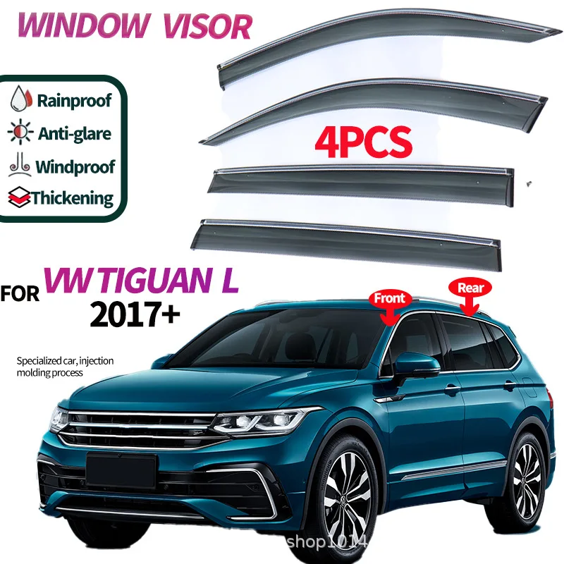 

Suitable for Volkswagen Tiguan overseas version rain or shine weather shield for VW Tiguan Window visors