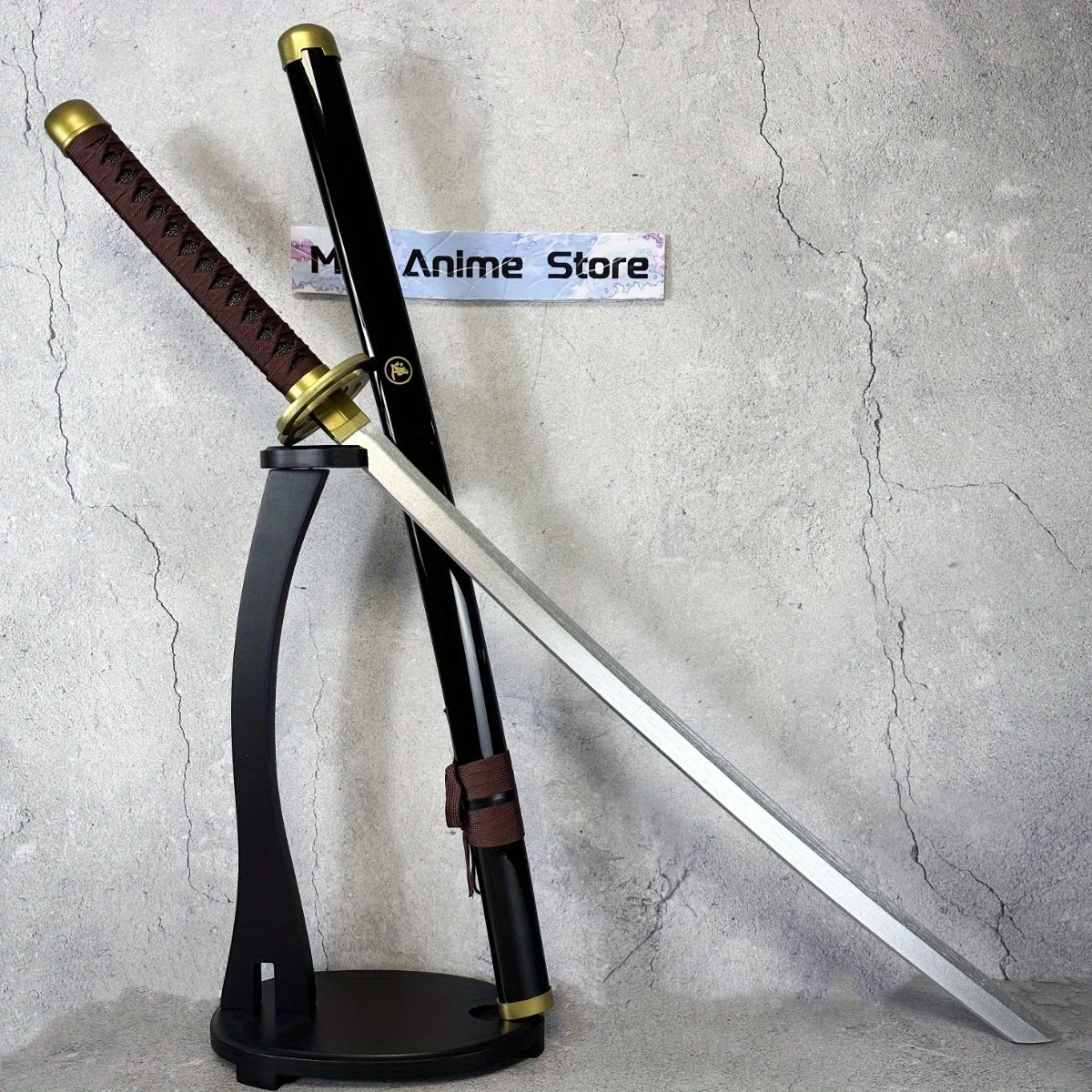 Himura Kenshin Katana de 102cm, espada de Cosplay de Anime Rurouni Kenshin, sable samurái, hoja de cuchillo Ninja, tamaño Real, regalo Katana japonés