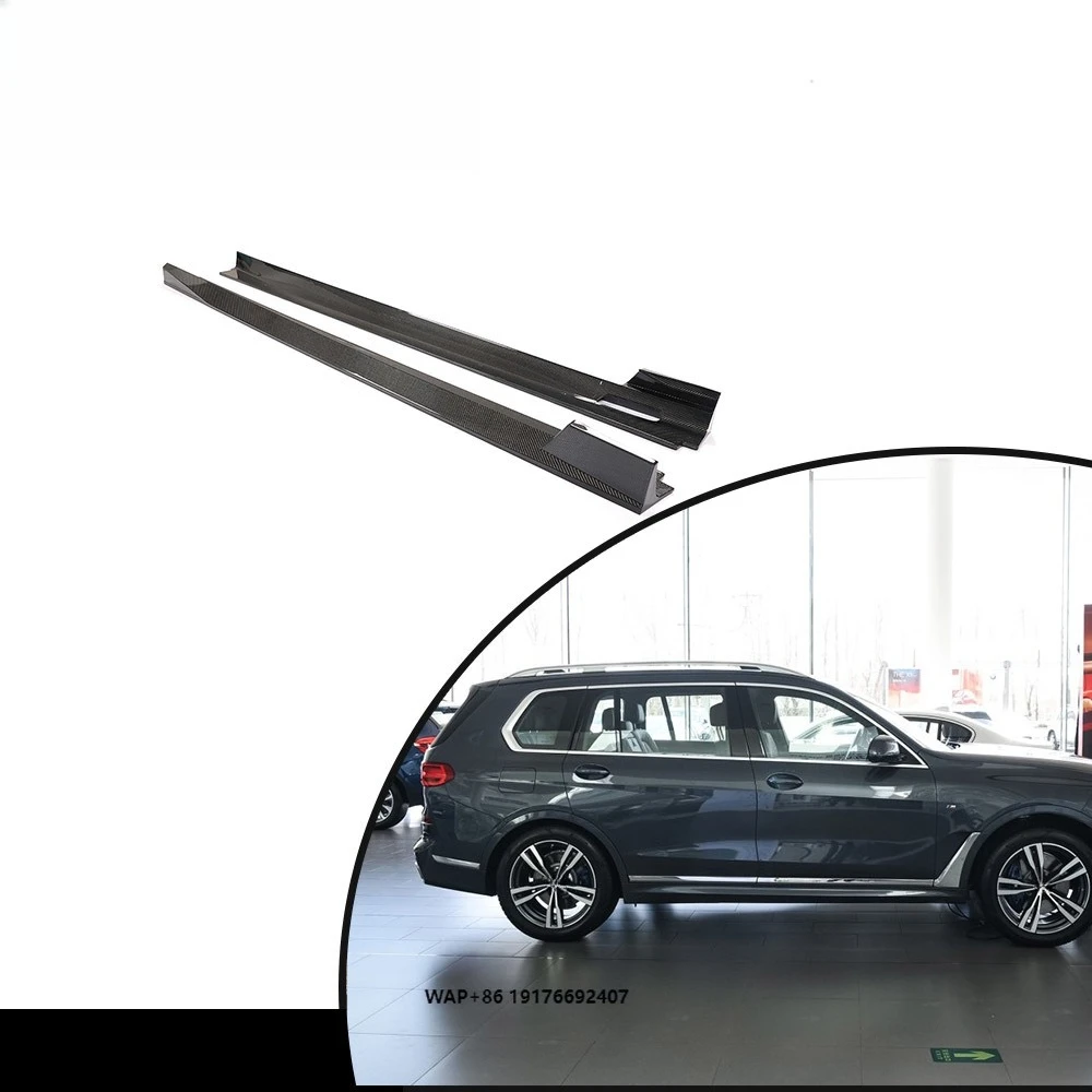 

JC Factory Carbon Fiber G07 Side Skirts Auto Body Kit forBMW X7 M-SPORT 4-Door 2019-2021