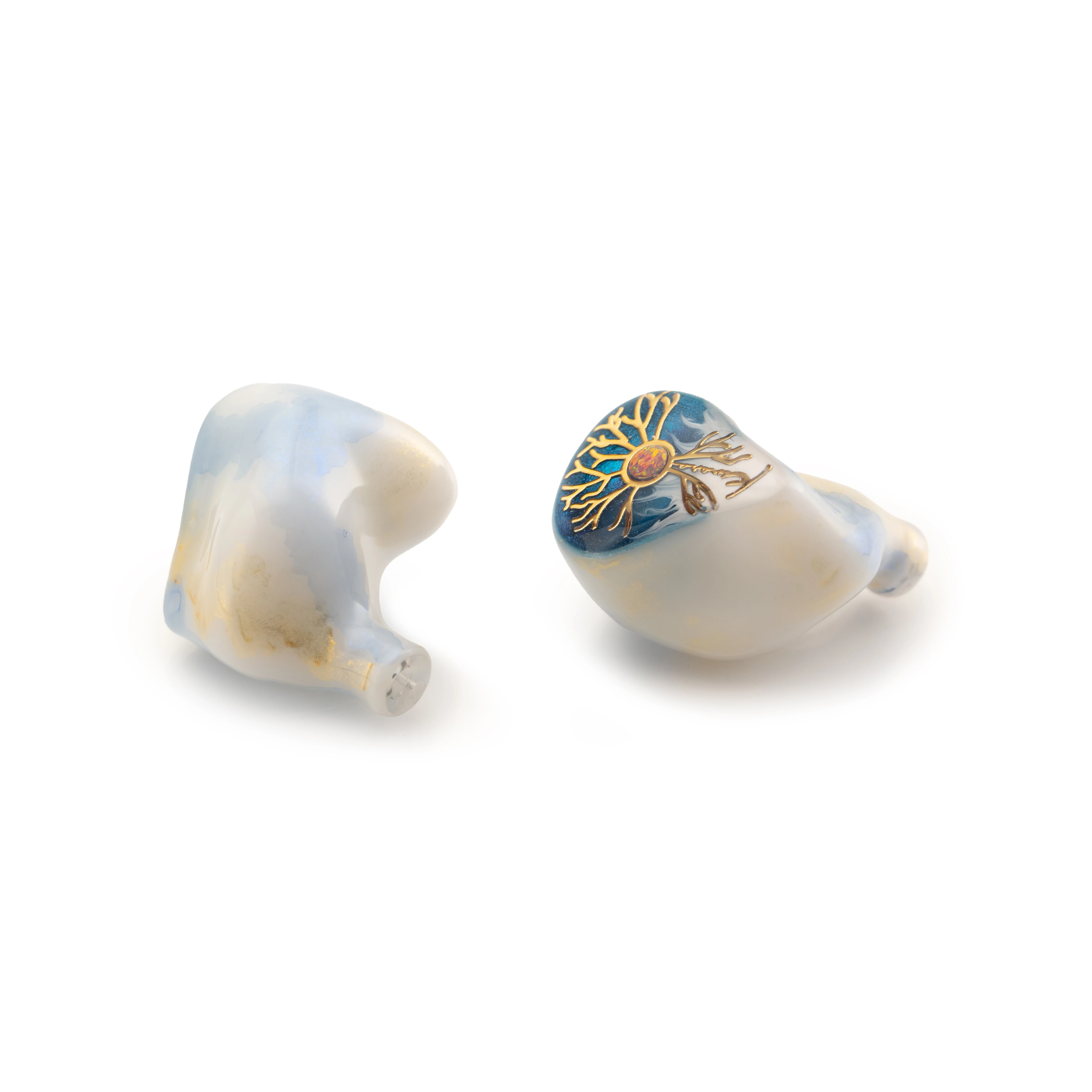 Kinera idun dourado idun2.0 fone de ouvido intra-auricular iem 1dd + 2ba triplo híbrido alta fidelidade estúdio de música fone de ouvido audiófilo 2 pinos 0.78mm