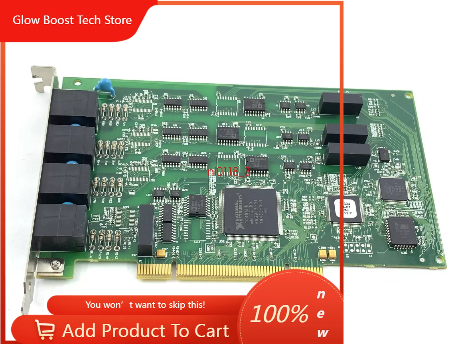 

NYNational Instruments NI PCI-8433/4 4-Port RS-485 Isolated
