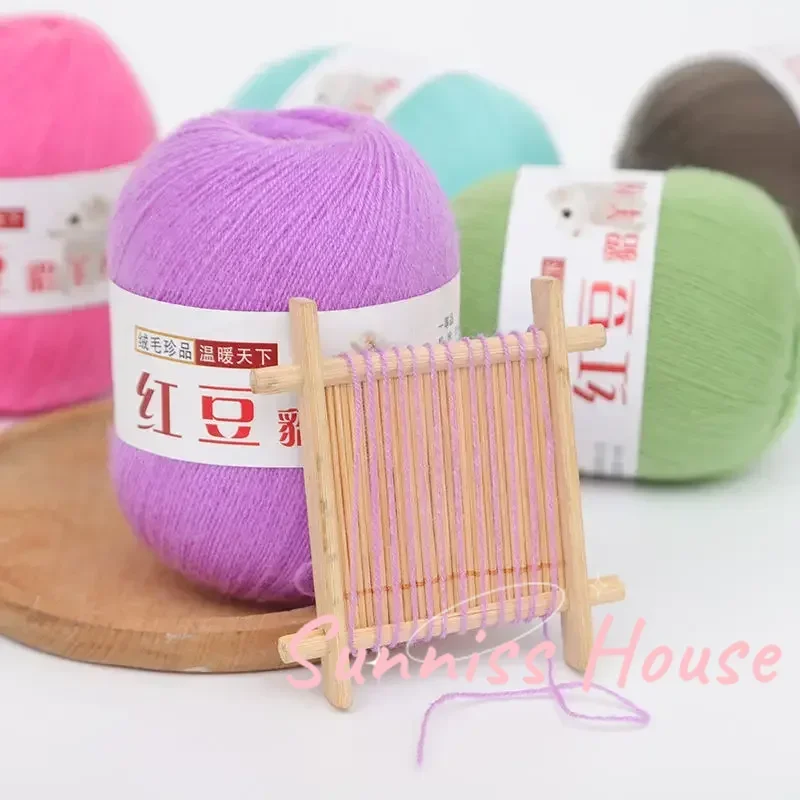 50g/roll Cashmere Wool Fine Yarn，Hand Knitting Scarf Cashmere Crochet Yarn Ball，  Knitting Baby Knit Sweat Soft Warm Yarn