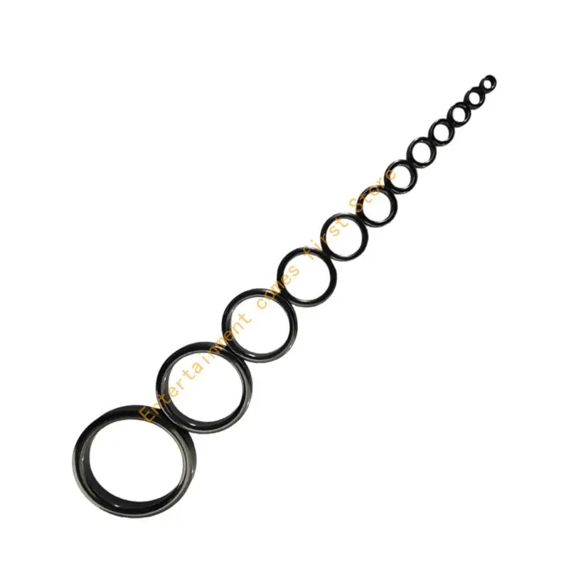 

48Pcs Fishing Poles Eyelet Ceramic Insert Fishing Rod Ceramic Guides Rings Fishing Poles Accessory Easy to Install 55KD