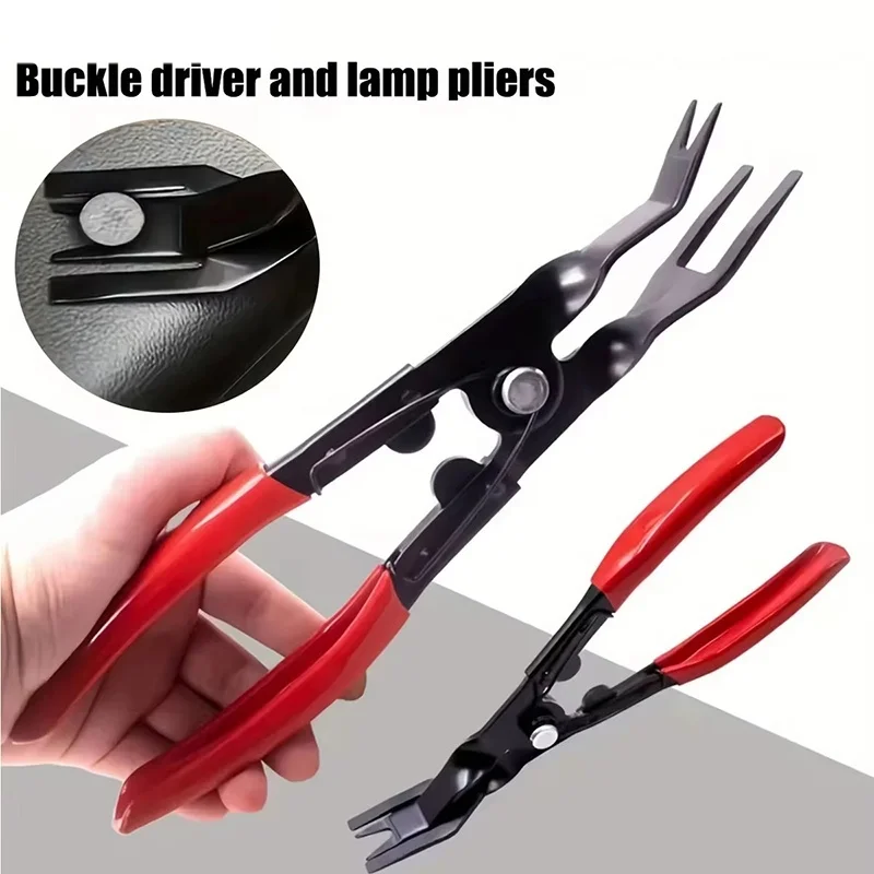 Car Clip Removal Pliers Tools Kit Auto Body Panel Door Fastener Push Pin Trim Removal Tool Kit Automotive Pry Tool Repair Set