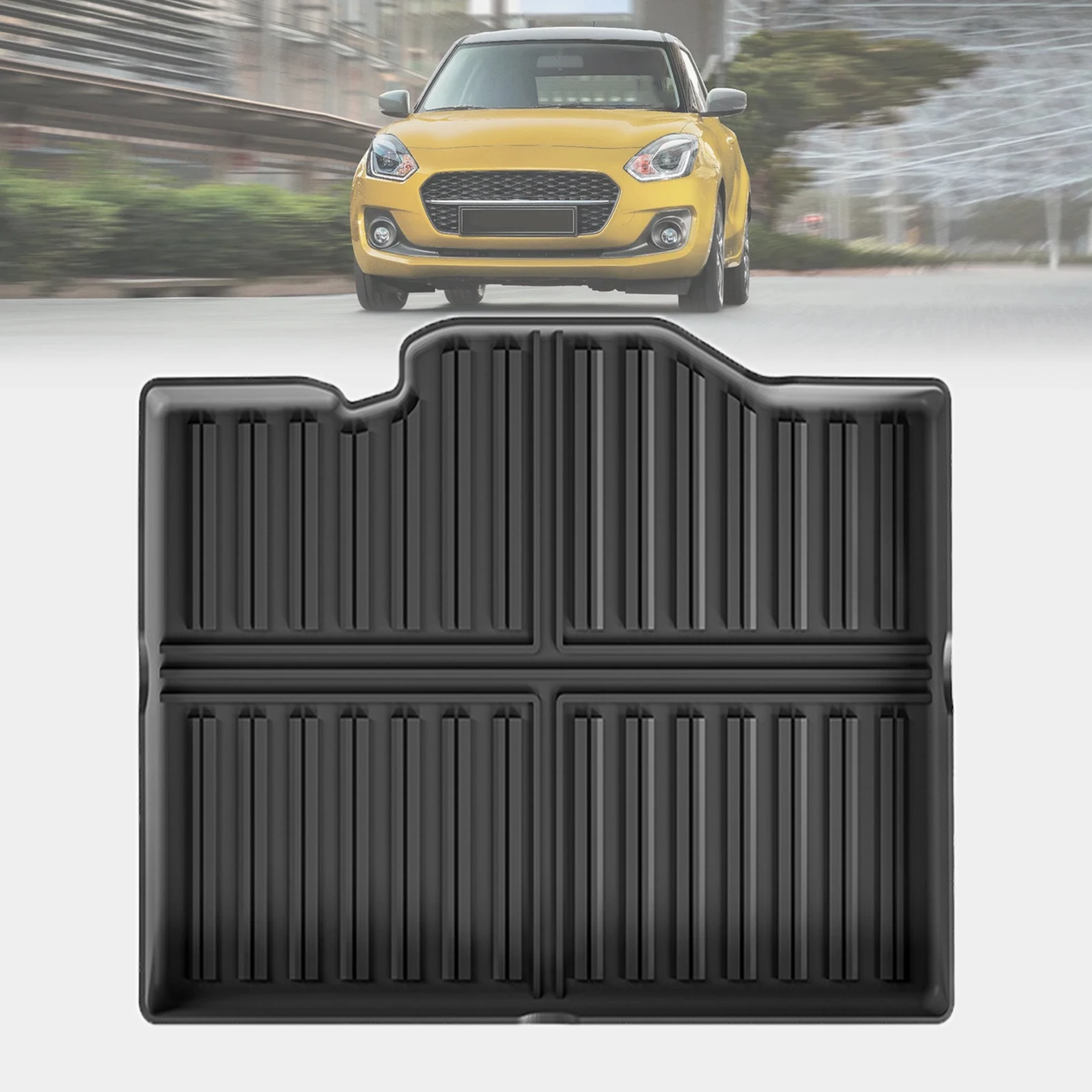 

for Suzuki Swift GAS RHD 2017-2020 2021 2022 2023 TPE Boot & Seat Back Cover Mat, Easy Install (Not For LHD)