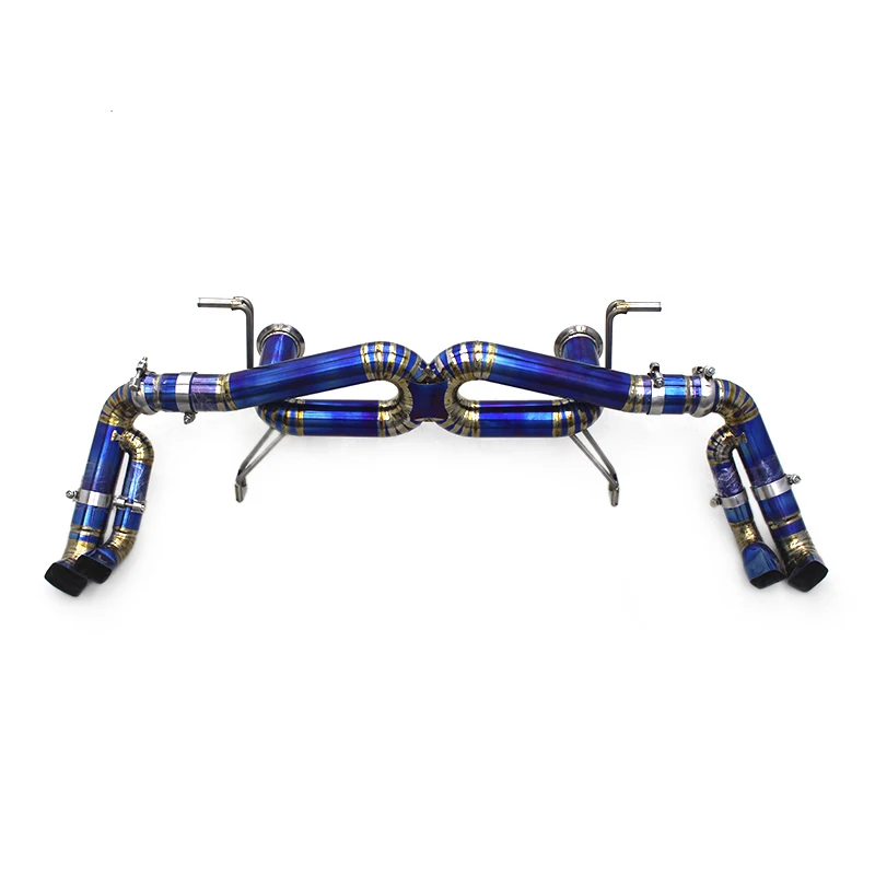 

OBM Titanium Catback Exhaust For Audi R8 V10 5.2 2017-2019 Car Exhaust Systems Performance Exhaust Pipes