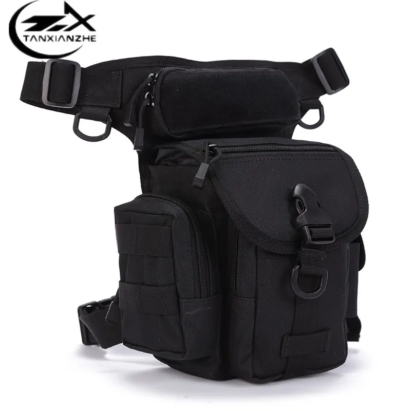 Sac banane multi-usages pour hommes, ceinture de hanche, style militaire, tactique, armes, jambes, imperméable, pochette de cuisse utilitaire, 2022