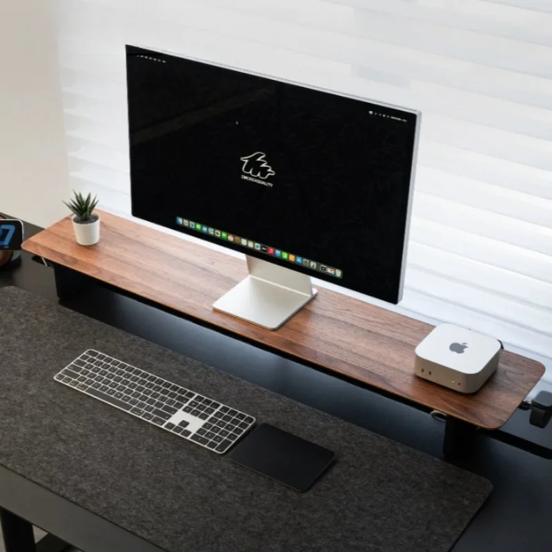 Wooden M10 Monitor Riser Stand Modular Desktop Storage Monitor Shelf Office Computer Screen Organizer Holder Home Monitors Rack