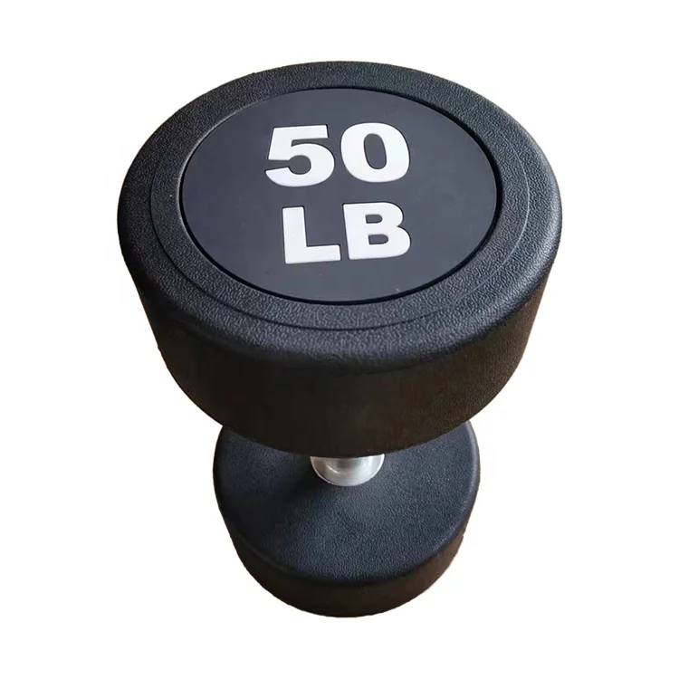 

High Quality 7.5kg Commercial Urethane Rubber Coated Dumbbell Set