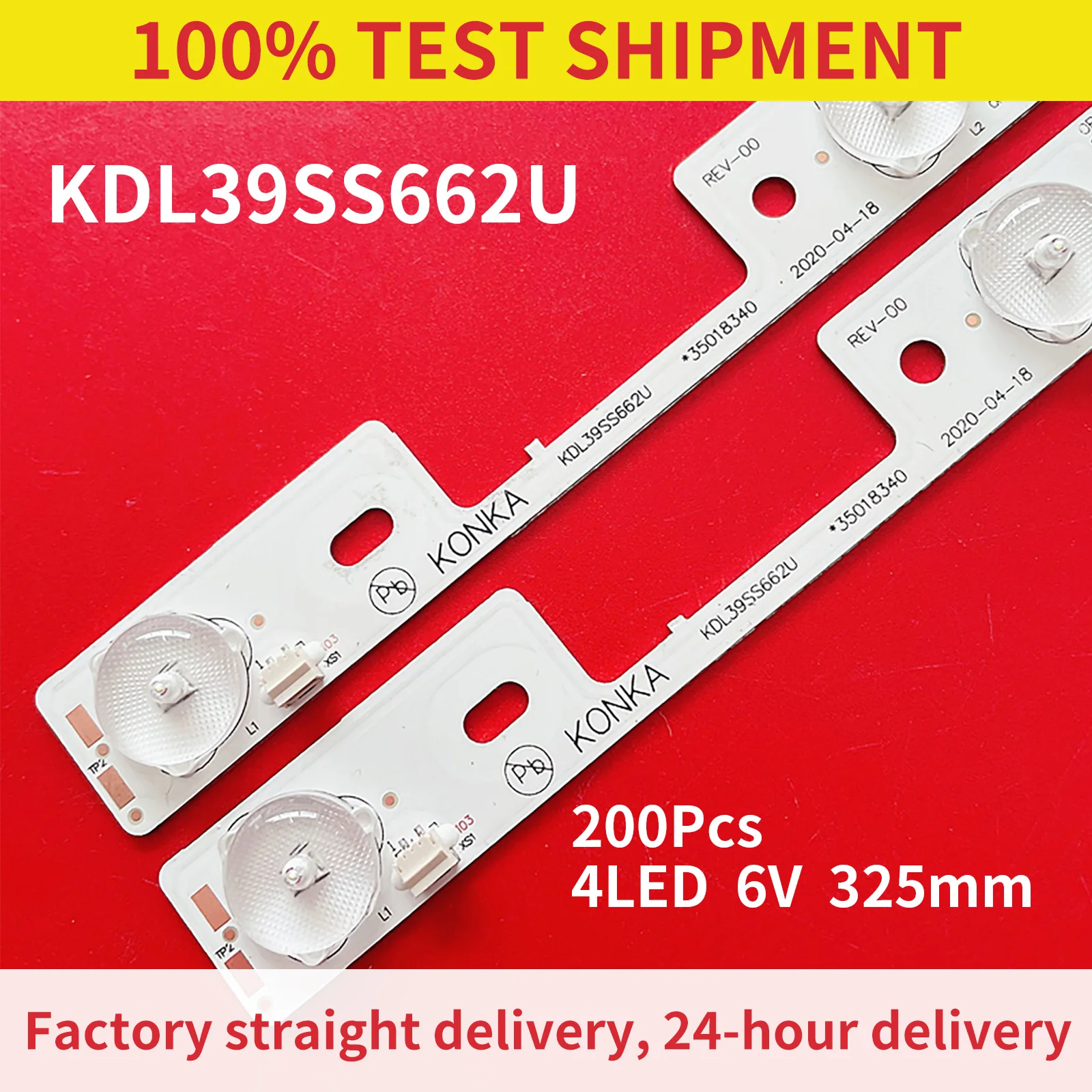 LED backlight strip KDL39SS662U 35018339 325 mm for Toshi ba 40l2400 40l5400 Dl3944 Dl4045 40L540040