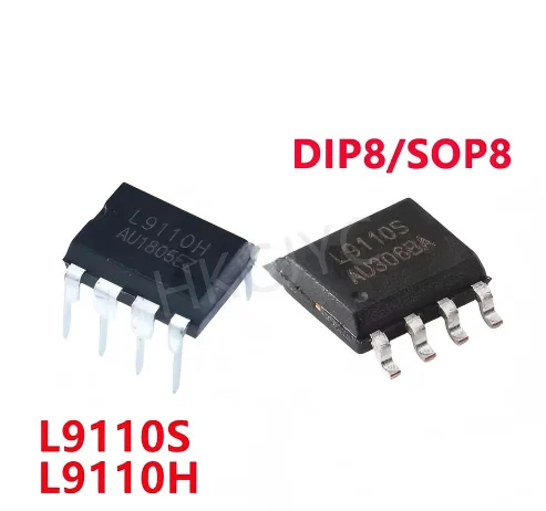 10-30/PCS New L9110S SOP8 L9110H DIP8 H Bridge full-bridge motor driver chip Ship Immediately