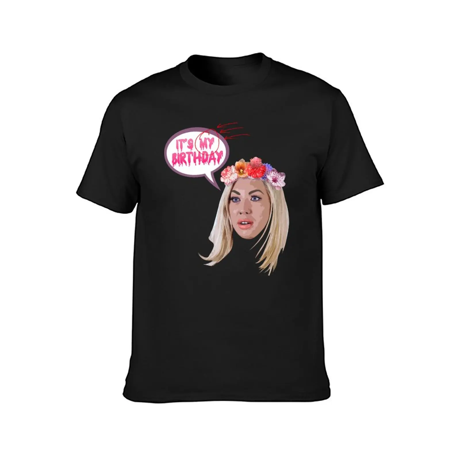 Stassi Schroeder - It's MY Birthday T-Shirt tops animal prinfor boys blacks plain t shirts men