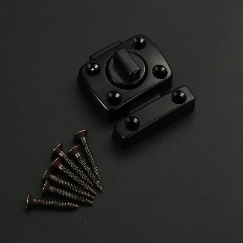 Rotating bolt lock, sliding lock, rotating bucket, bathroom toilet lock