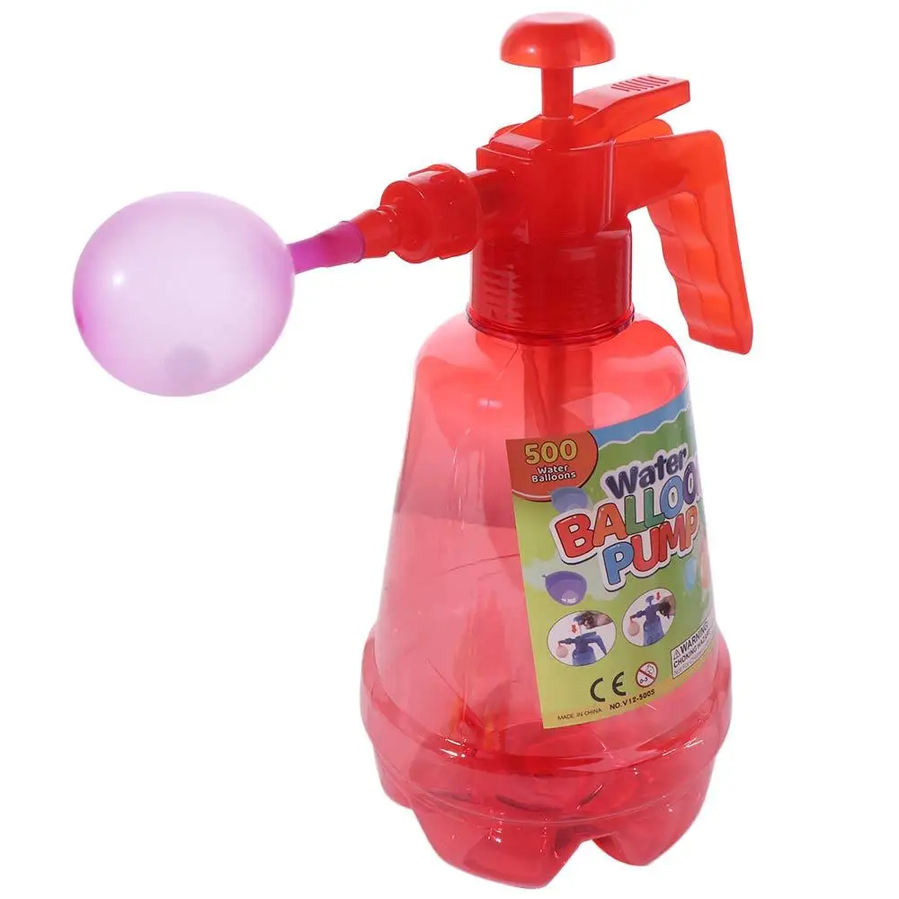 Balloon Pump Water Balloon Inflator Quick-Fill Large Capacity Balloon Water Filler Kit Automatic Songkran Water Fight Sand Pool