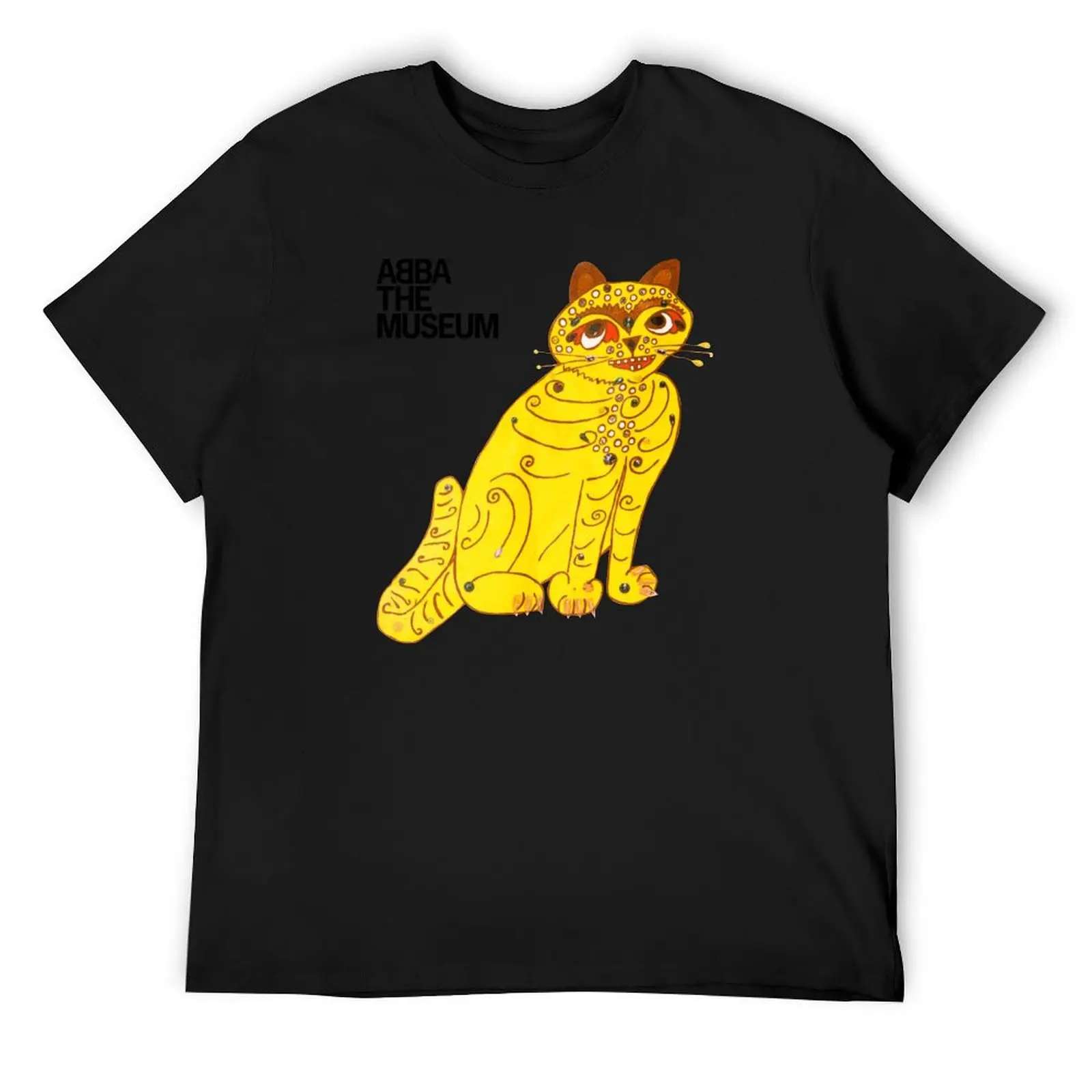 

Yellow Cat T-Shirt summer tops shirts graphic tees heavy weight t shirts for men