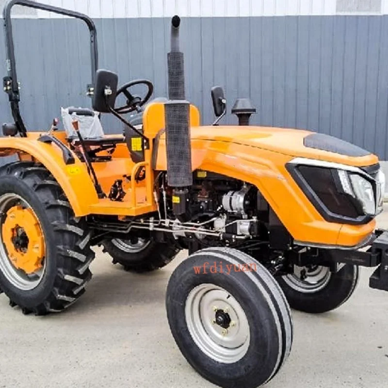 จีน: 4x4 70hp ม่านบังแดดรถแทรกเตอร์ฟาร์มเครื่องยนต์ดีเซล traktor agricola trator