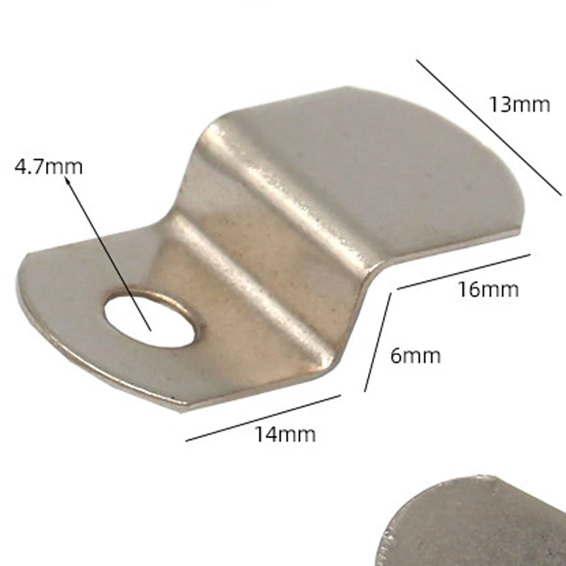 Single Hole Small L Bracket Frame Z Clip Eyelet Hook Cross Stitch Oil Painting Mounting Hardware Picture Frame Fixing