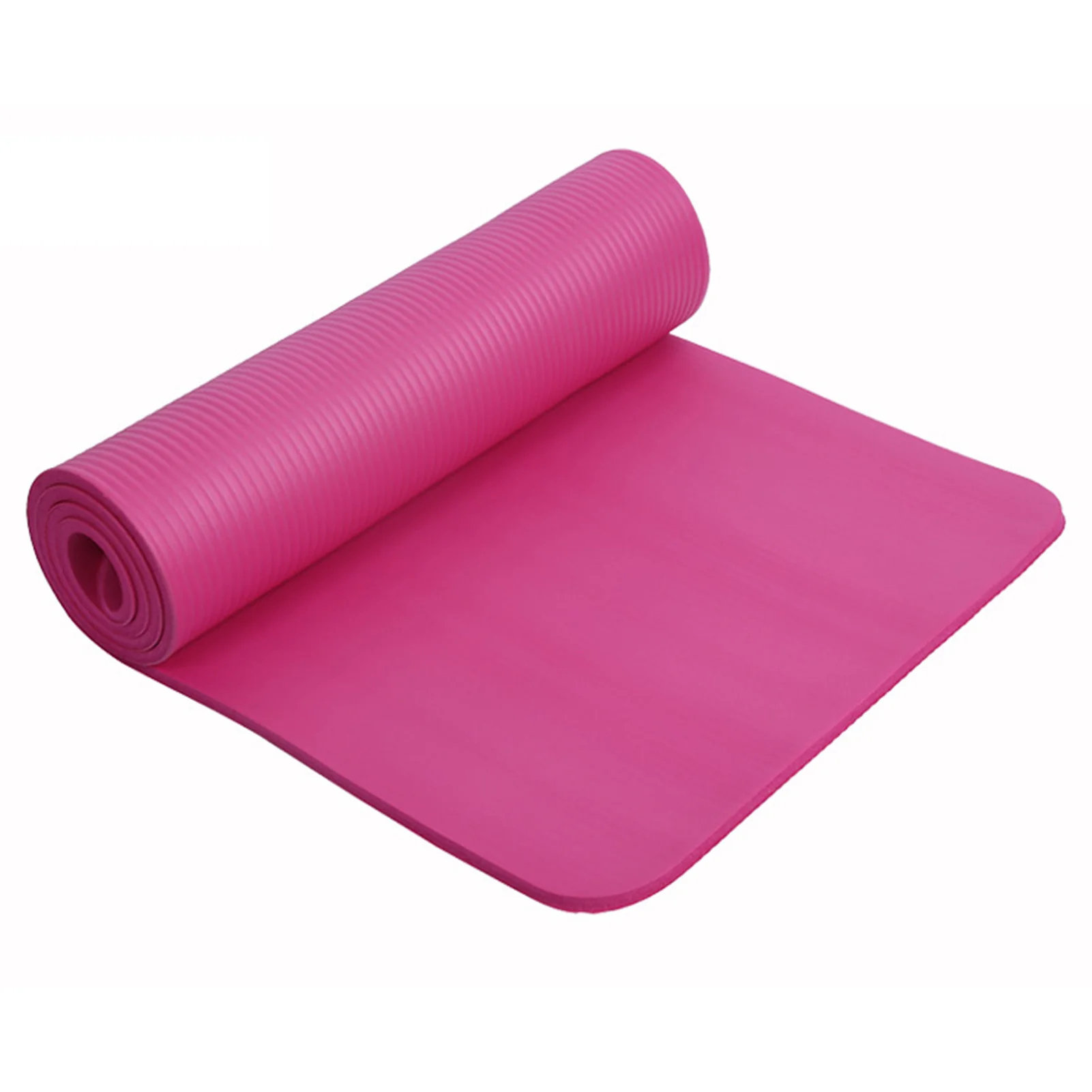 Thickened Sports Non-Slip Mat Shock Absorption Rebound Yoga Mat for Yoga Pilates and Fitness Use B2Cshop