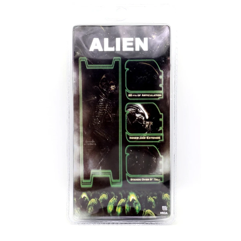 Neca Action Figure Alien Big Chap คอลเลกชันตุ๊กตา Ultimate Edition เดสก์ท็อปเครื่องประดับสีกล่องอุปกรณ์ต่อพ่วงของเล่นเด็กของขวัญ