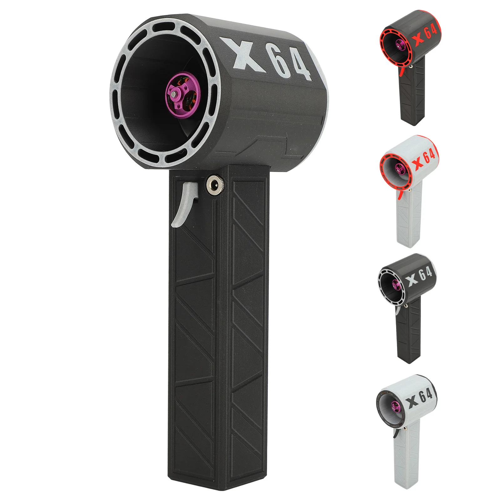 Ventilatore elettrico per polvere 100-240V Sblocco chiave 11 pale Potente ventilatore turbofan Motore senza spazzole per ventilatore a getto per auto domestica