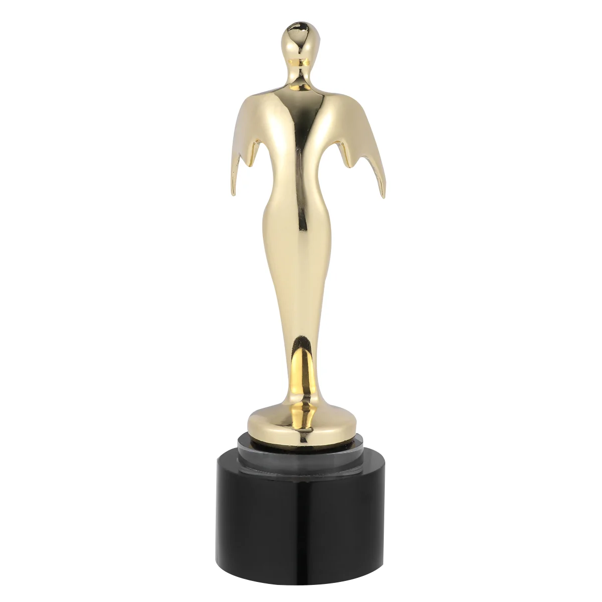 

1PC Metal Golden Award Trophy Gold Flying Man Trophy for Children Party Favors Reward Prizes metal award trophy