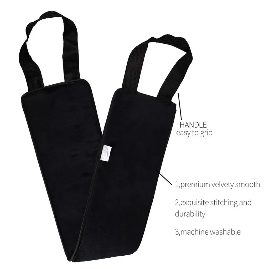 Мягкий бархатный аппликатор для самозагара для лосьонов для тела и спины