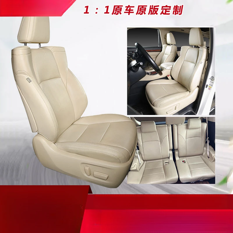 Suitable for Alphard MPV Business Car Coverage Four Seasons Seven Seats Full Set Seat Covers