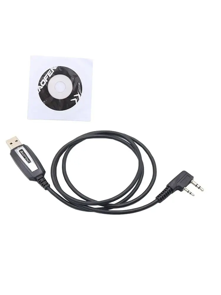 Kabel USB do programowania Quansheng UV-K5 UV-K6 Baofeng UV-13 UV-S9 Plus UV-17 UV-82 UV-16 UV-21 z CD UV-5R Akcesoria radiowe — zdjęcie 2