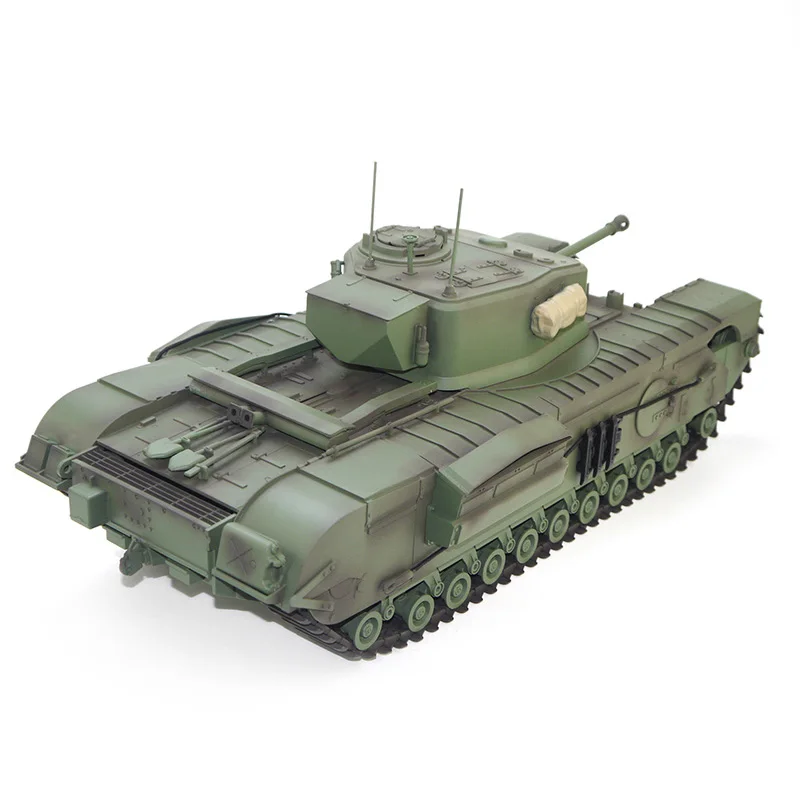 Tongde RC Tank 1/16 Churchill Mk.VII C2310 Remote Control British Main Battle Tank Model Metal Tracks Off-road Car Toy Gift