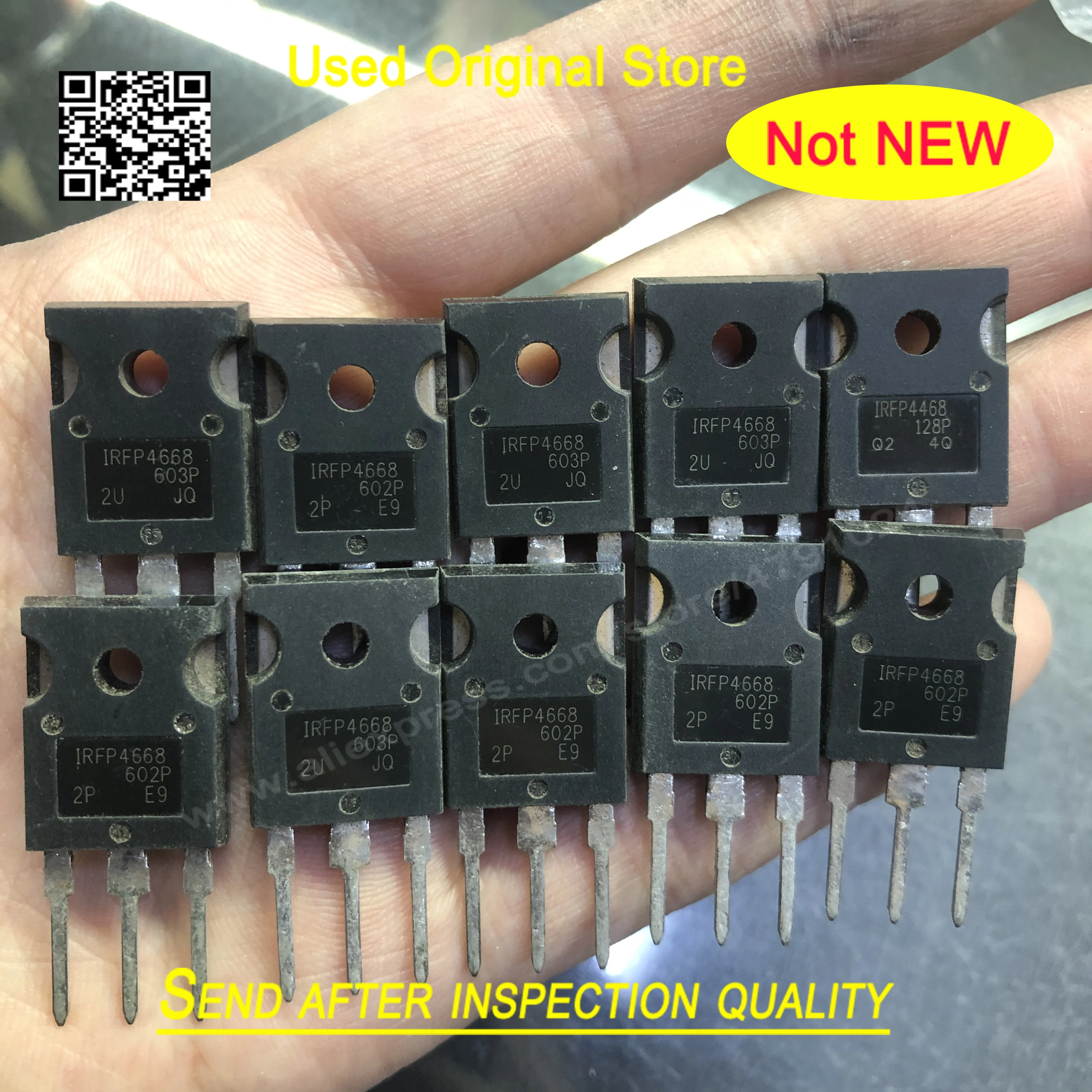 10pcs/lot IRFP4668 IRFP4668PBF N-CH 200V 130A 520W TO-247 Large chip high current high power MOSFET Tube