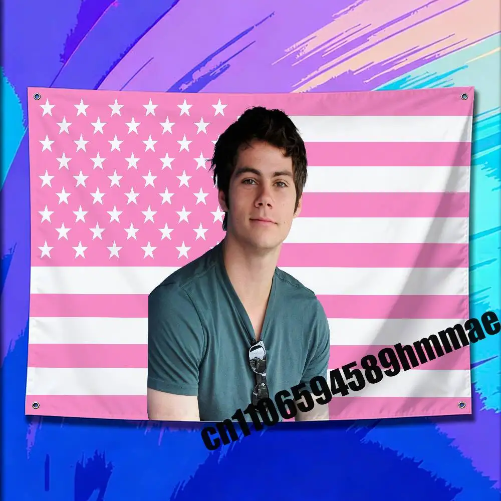 60x90cm Outdoor Garden Home Decorate Wall Banner Tapestry Flags Cover For Dylan O Brien Obrien Flag 100x150cm 150x200cm