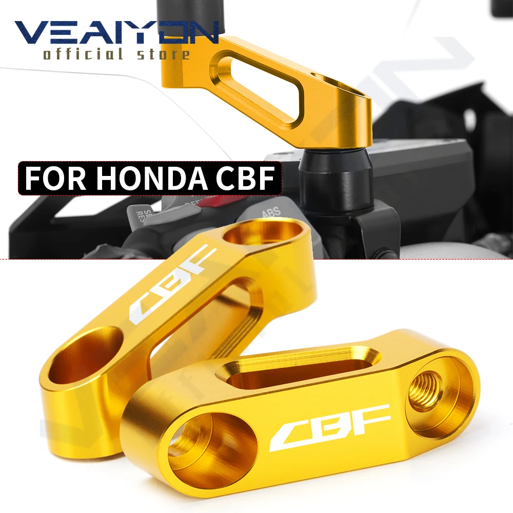 

For HONDA CBF CBR650F CBR 650F cbf cbr 650 f Moto Mirror Extender Rearview Mirrors Extension Adaptor motorcycle accessories