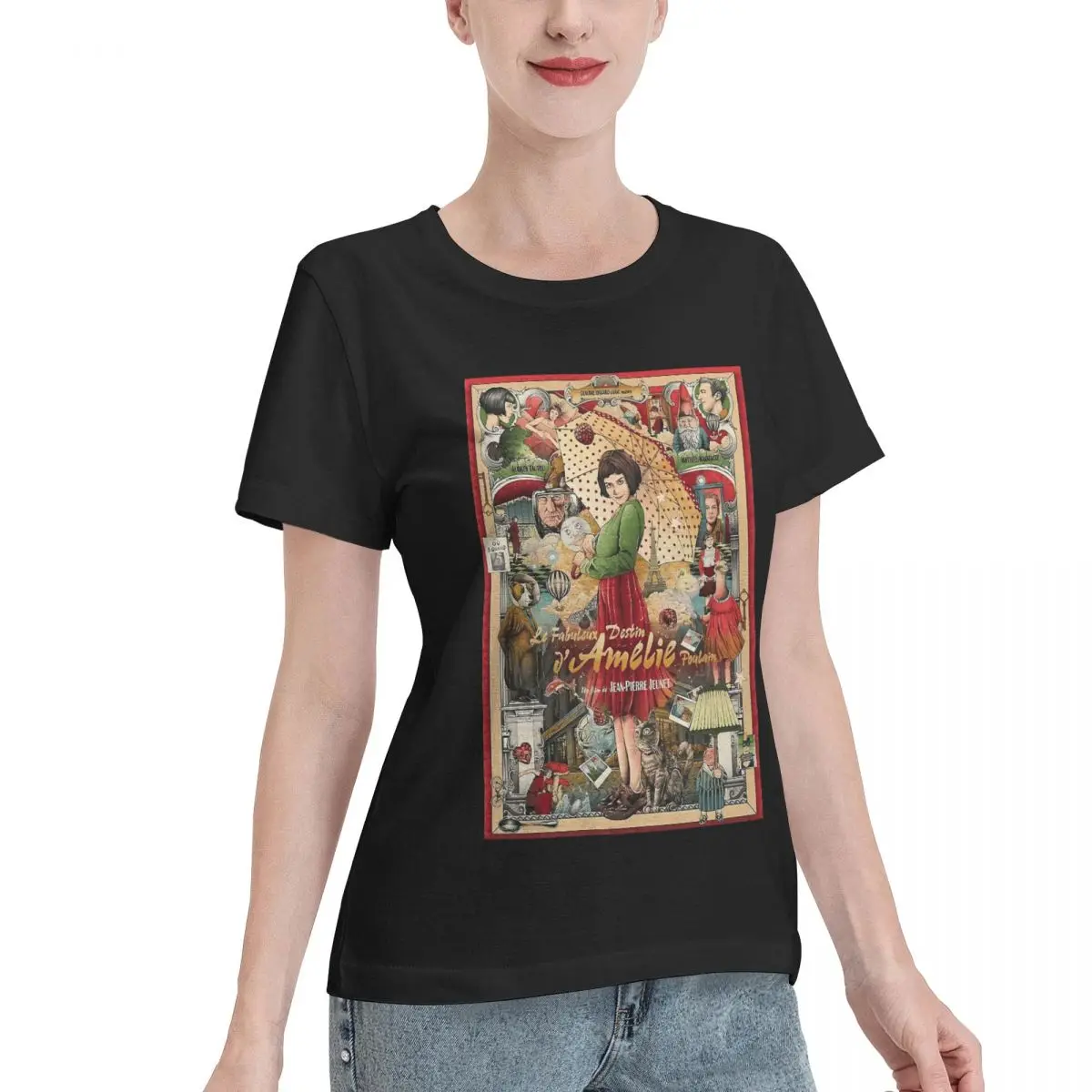 Value Pack Amelie 2001 Women's T-shirt Sensual Home Casual Tee