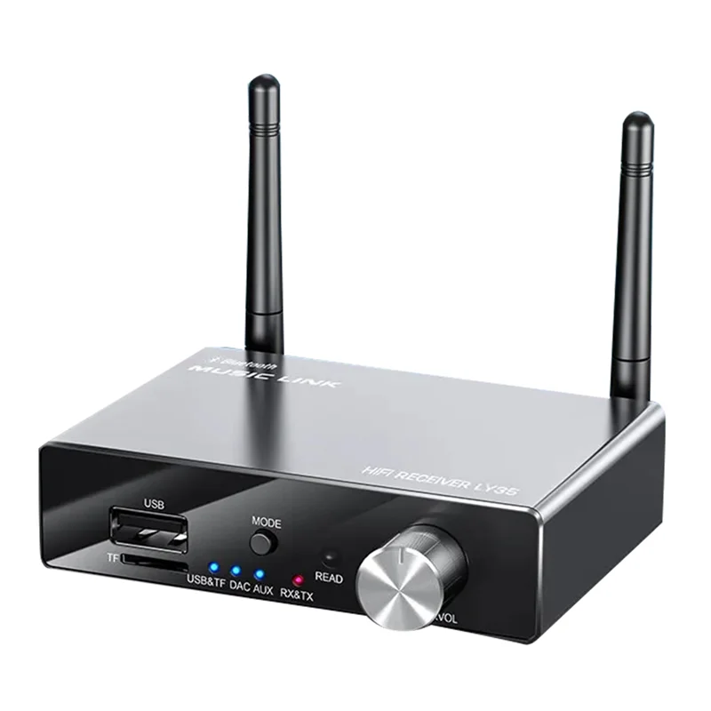 Penerima Pemancar Bluetooth 5.3 Stereo Latensi Rendah untuk TV PC Pemancar Bluetooth-A25R