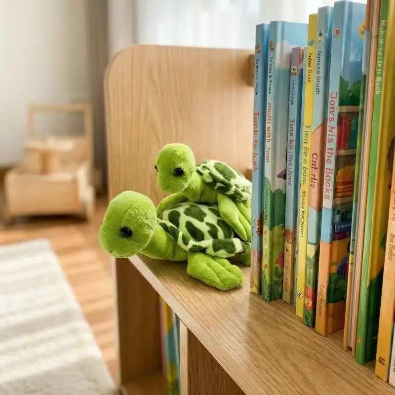 Neueste Eltern-Kind-Schildkröten-Puppe Kawaii Plüschtier Figur Cartoon Anime Niedliches Kinder-Geburtstags- und Feiertagsgeschenk – Detail 21