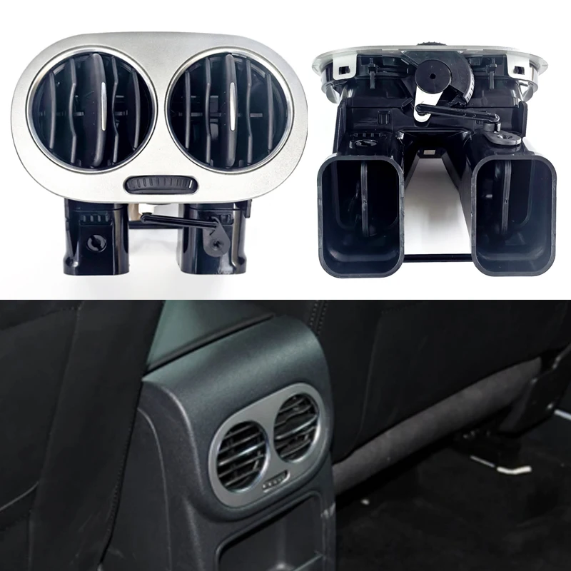1PC 5ND819203A Car Rear Central Air A/C Vent Air Conditioning Vent Assembly For Volkswagen Tiguan 2010-2016 Auto Accessory