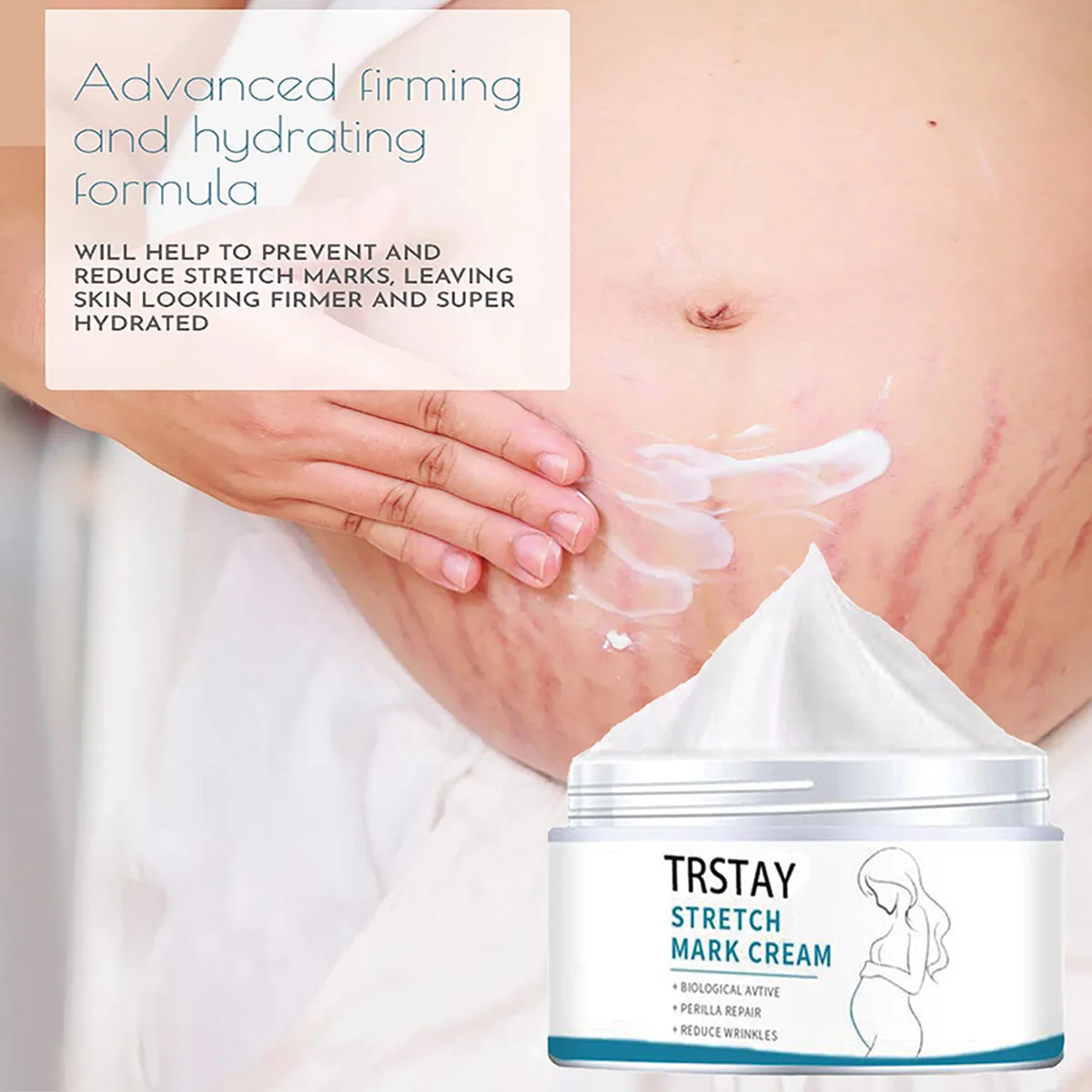 

TRSTAY Натуральный крем от морщин на беременность, противовоспалительный уход за кожей для минимизации растяжек и восстановления оригинального состава кожи