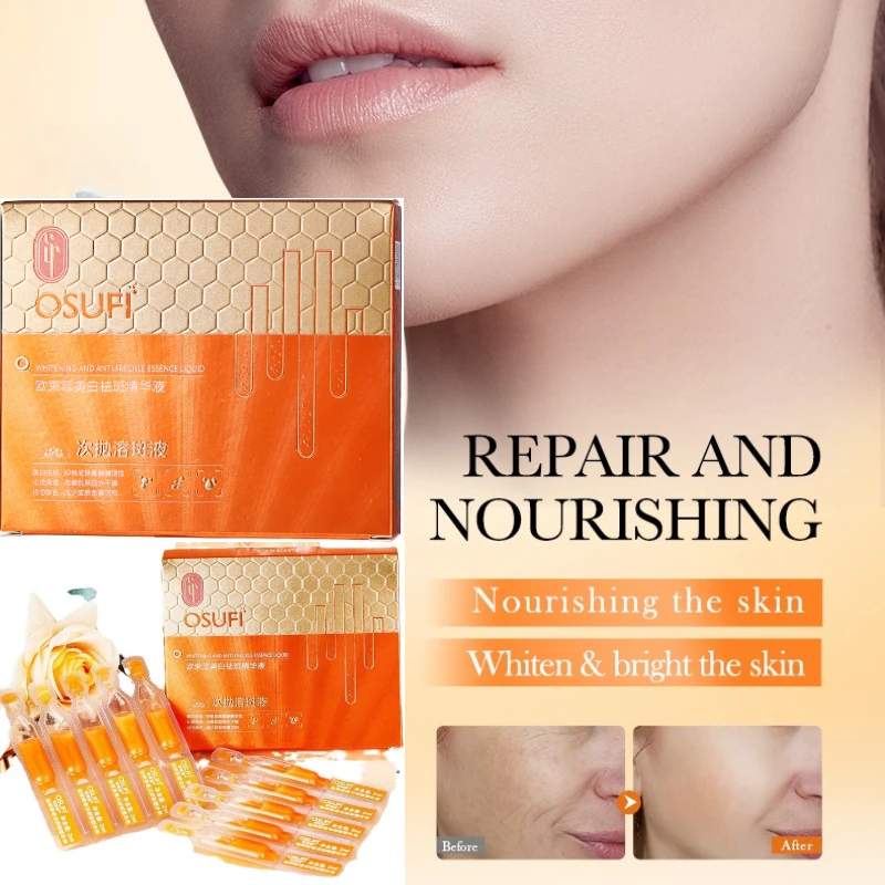 

Whitening and Freckle Removal Liquid Niacinamide Original Liquid Second Throw Whitening Serum Facial Skin Care 2ml * 10pcs