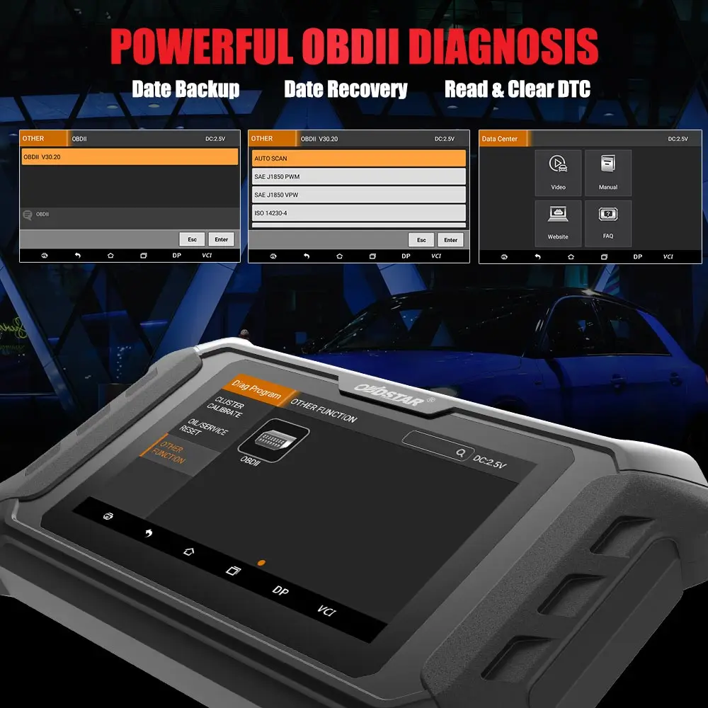 OBDSTAR ODOMASTER ODO MASTER Full Cluster Calibration/OBDII and Special Functions Cover More Car Models Auto Key Programmer