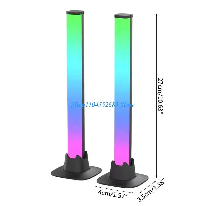 Y6GD LED جو الجدول شريط إضاءة ليلي السجاد داخلي المنزل السرير غرفة المعيشة ديكور ملون RGB الملونة APP الموسيقى مصباح