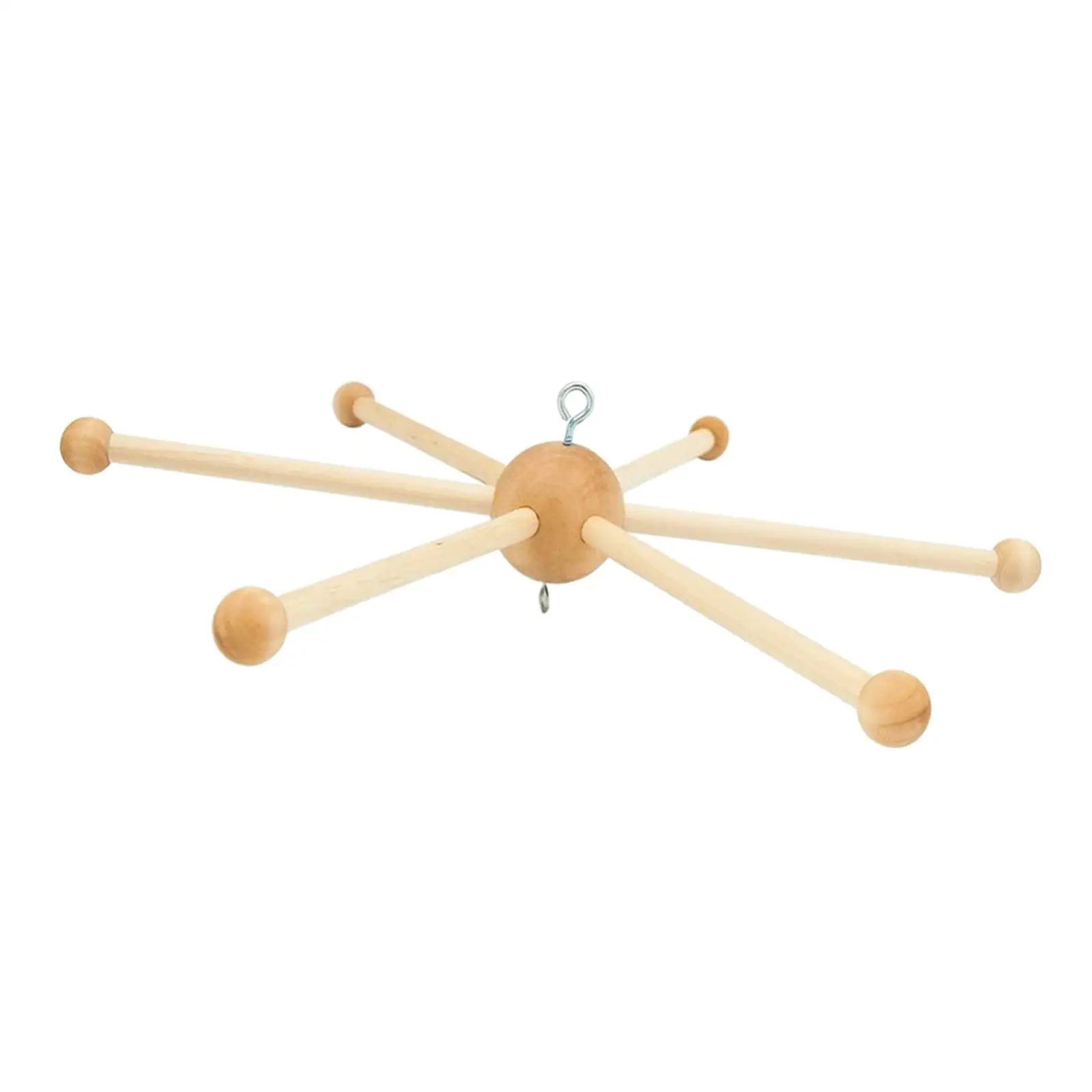 Wind Chime Bracket DIY Wind Chime Handmade Wooden Mobile Bracket for Crib