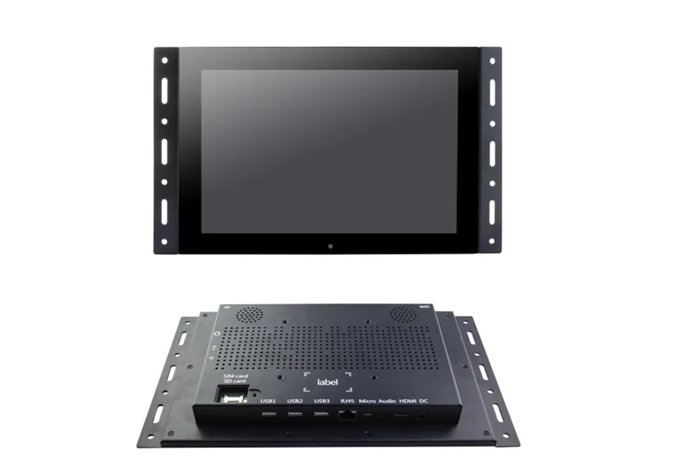 Display multi-touch con design a schermo piatto a cornice aperta RK 10,1" 13,3'' 15,6" 18,5" 21,5" Monitor touch industriale per segnaletica LCD