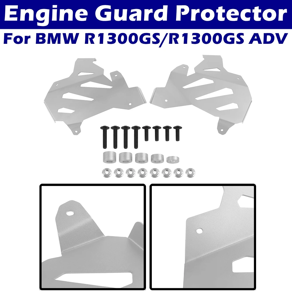 

Motorcycle Engine Guard Cylinder Head Guards Protector For BMW R1300GS Adventure R 1300GS R1300 GS R 1300 GS ADV 2024-2025