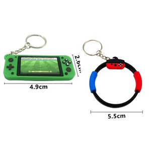 PS5 XBOX Game Console Controller Model Gantungan Kunci Koleksi Simulasi Mini Gantungan Kunci Liontin untuk Pria Wanita Gantungan Kunci Hadiah Mainan 12 pokemon xbox dengan penjualan terbaik - №