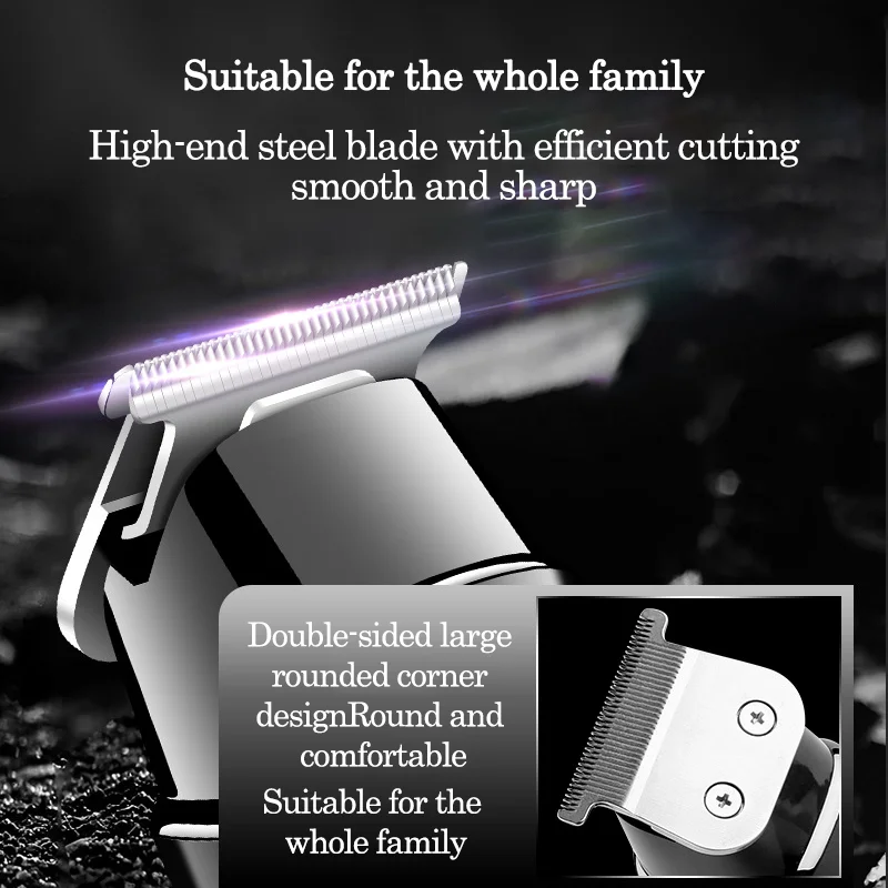 maquina de cortar el pelo Kemei Hair Trimmer Professional Electric Clipper Rechargeable Hair Cutting Machine