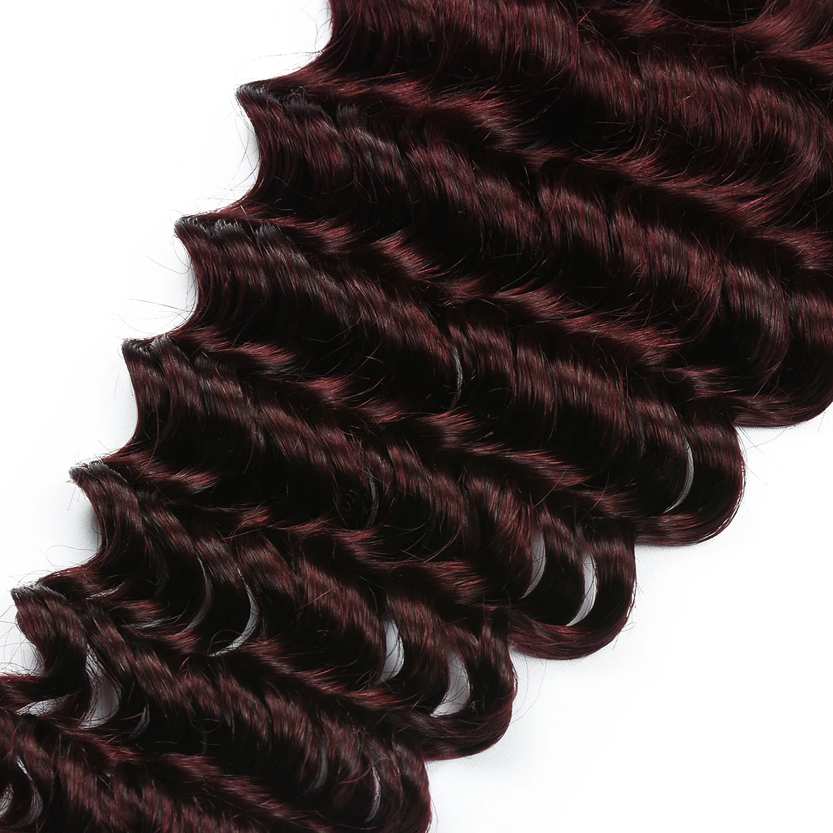 موجة عميقة 100% الشعر البشري السائبة ل بوهو جديلة 99J لا لحمة عميق مجعد البرازيلي ريمي السائبة الشعر لتضفير الشعر التمديد #5