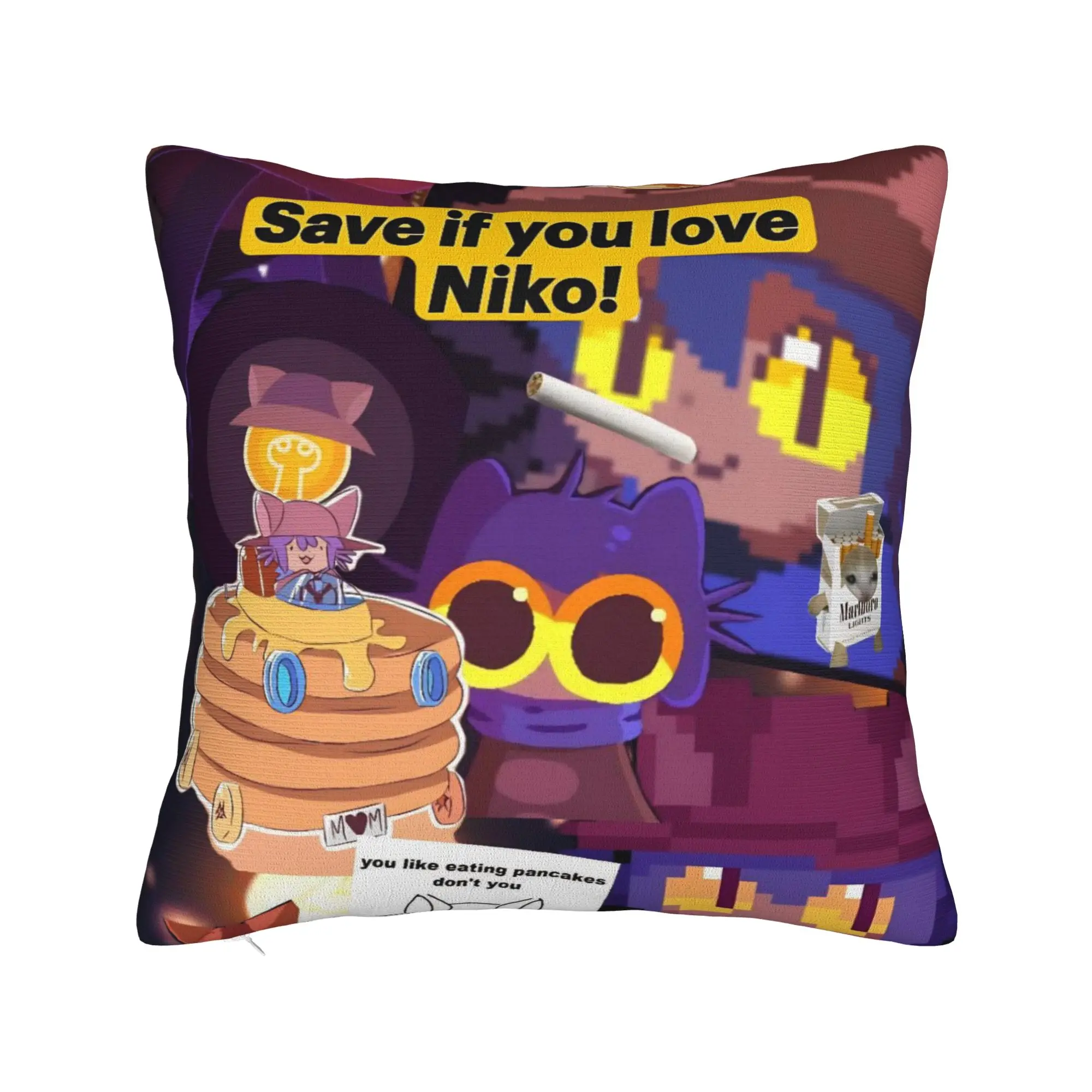 Decorative Pillowcases OneShots Niko Stuff Home  Pillow Case Cover Drop Shipping Multi Size